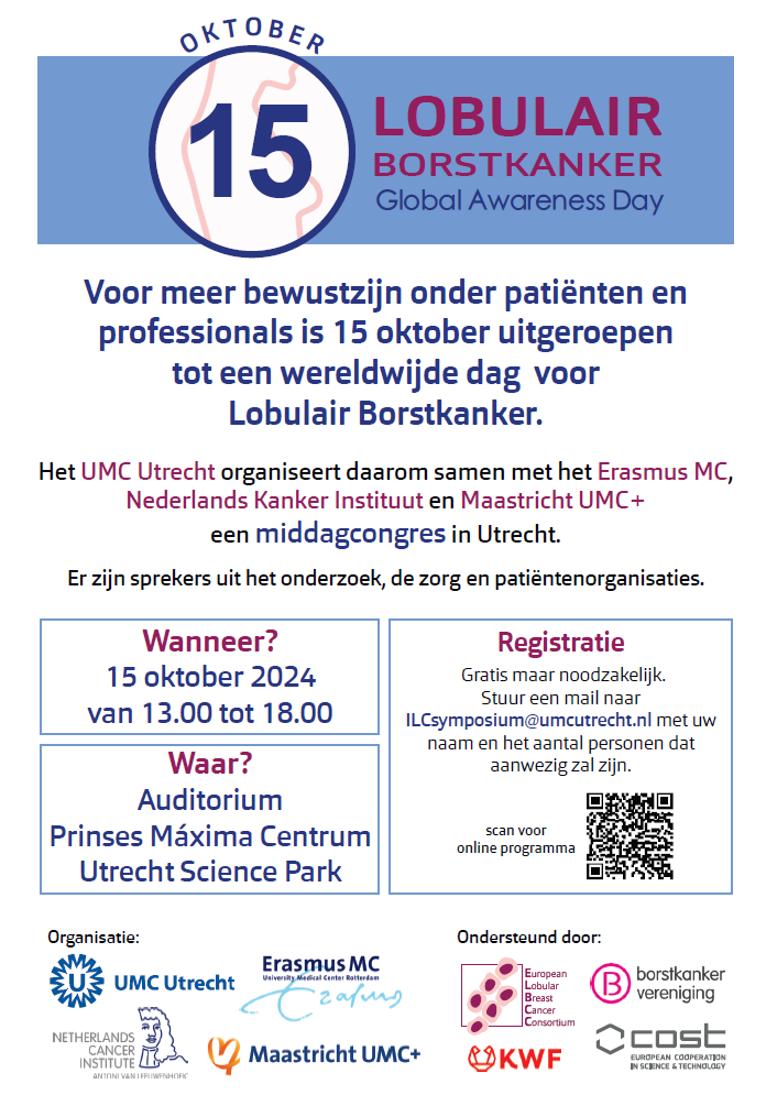 Poster lobulair borstkanker 15 oktober
