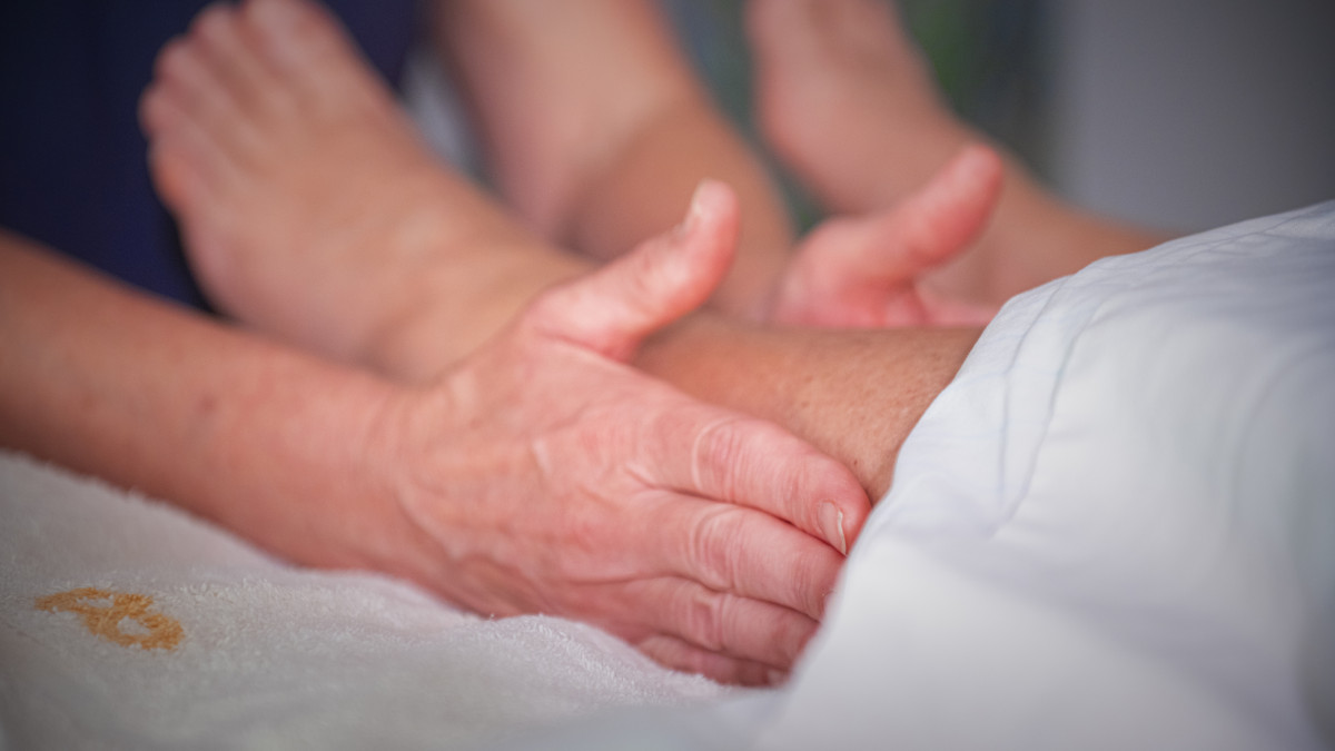 Hand-voetmassage voeten